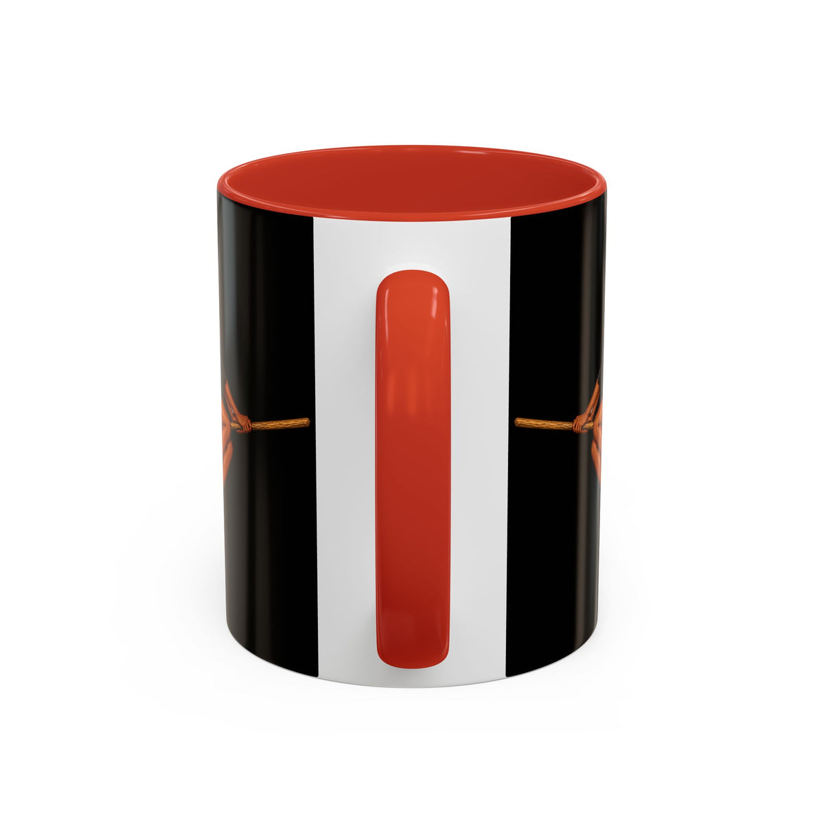 Velvet Vex Black Accent Mug by CreepyCrafts.boo