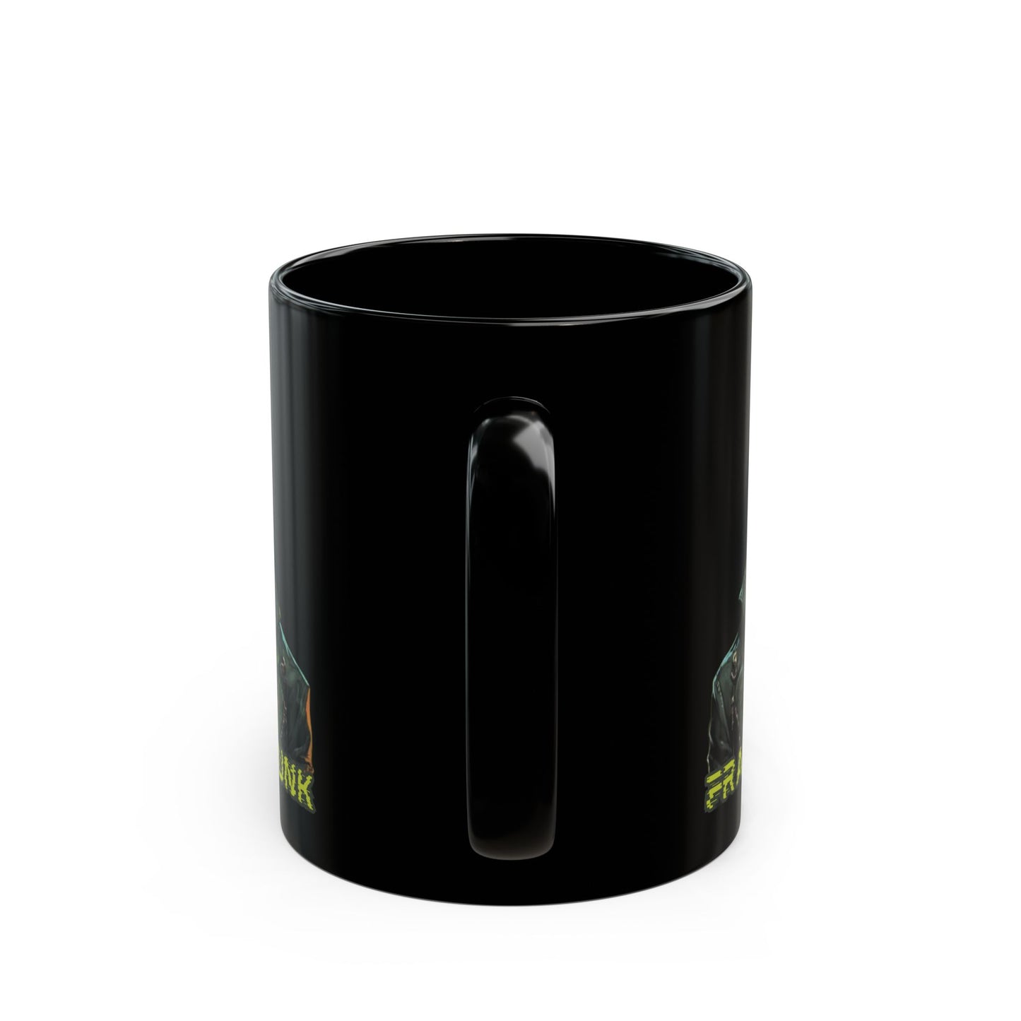 Frankenpunk Black Mug by CreepyCrafts.boo