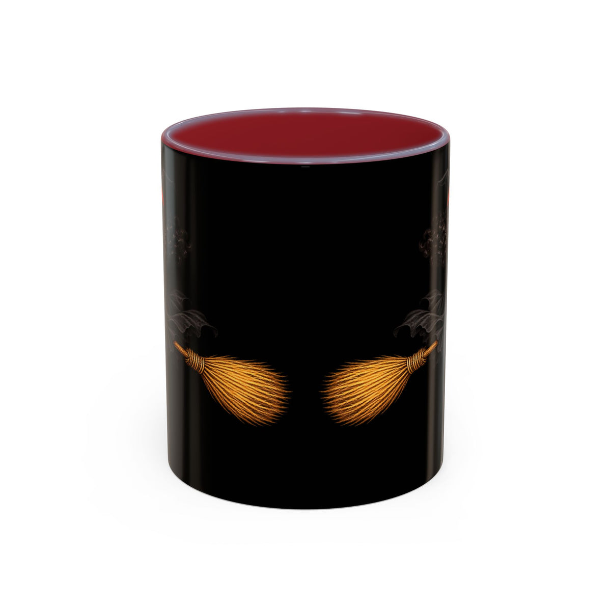 Velvet Vex Black Accent Mug by CreepyCrafts.boo