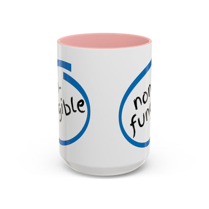 Nonfungible Accent Mug by cypherpunkgear