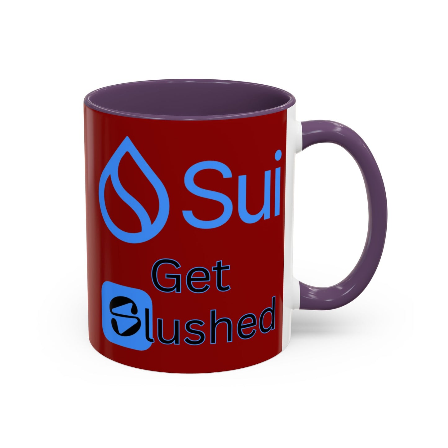 Sui: Get Slushed Red Accent Mug by cypherpunkgear.com