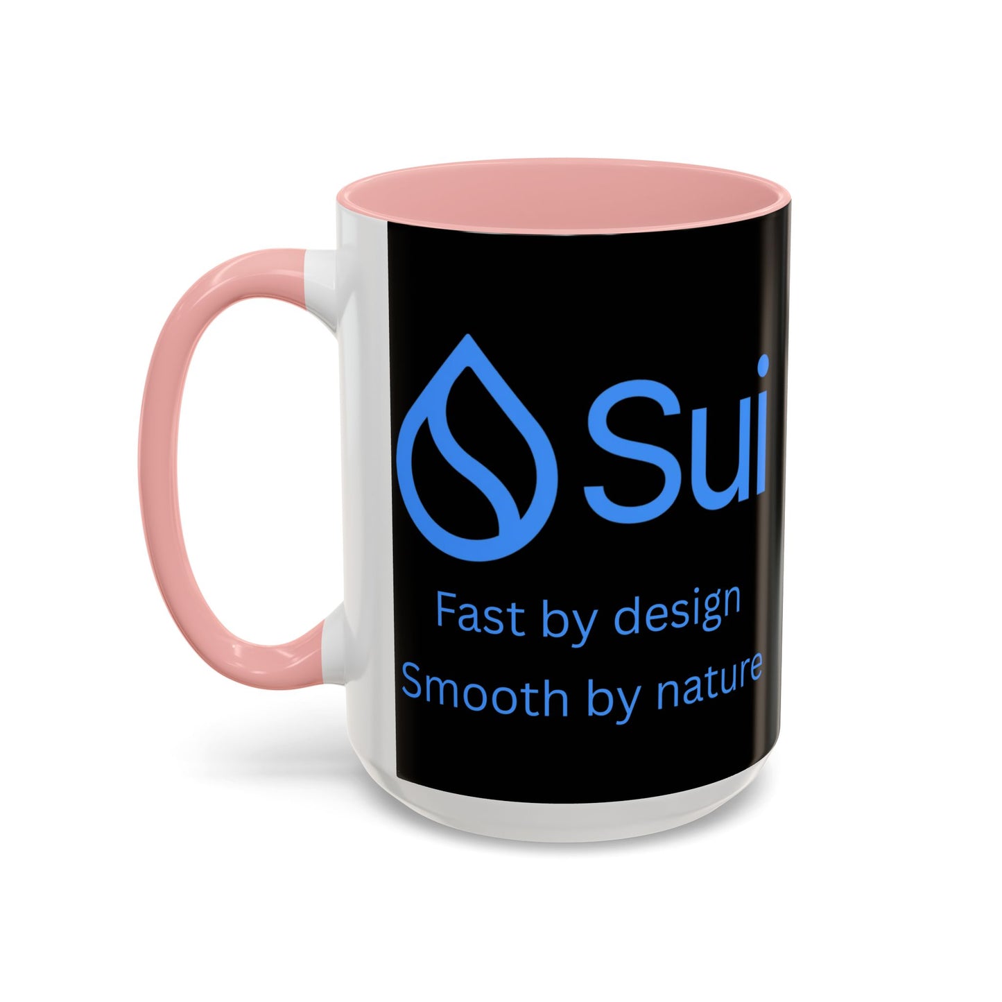 SUI Black Accent Mug by cypherpunkgear.com