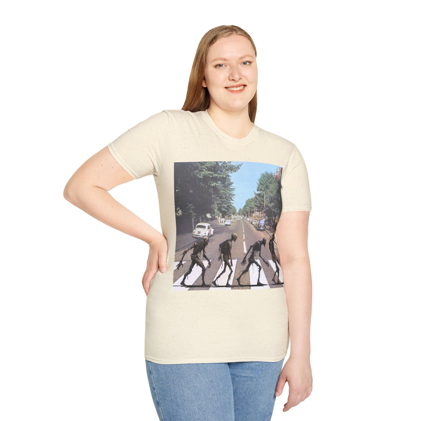 2-sided, Scabby Road Light colors Unisex T-Shirt by CreepyCrafts.boo
