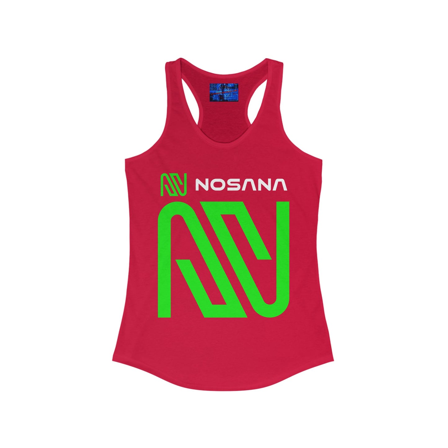 Nosana (NOS) Women's Racerback Tank Top by cypherpunkgear.com