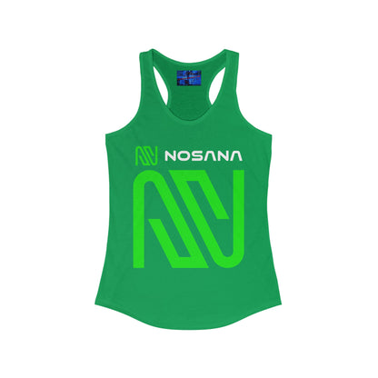 Nosana (NOS) Women's Racerback Tank Top by cypherpunkgear.com