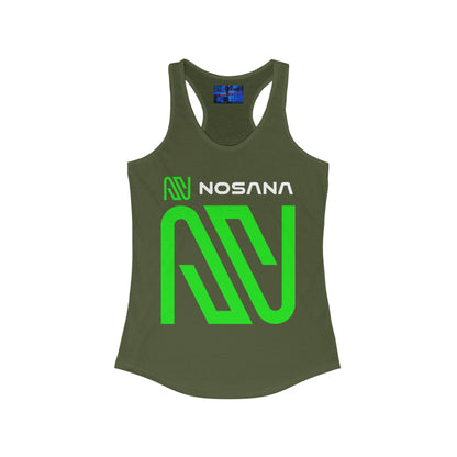 Nosana (NOS) Women's Racerback Tank Top by cypherpunkgear.com