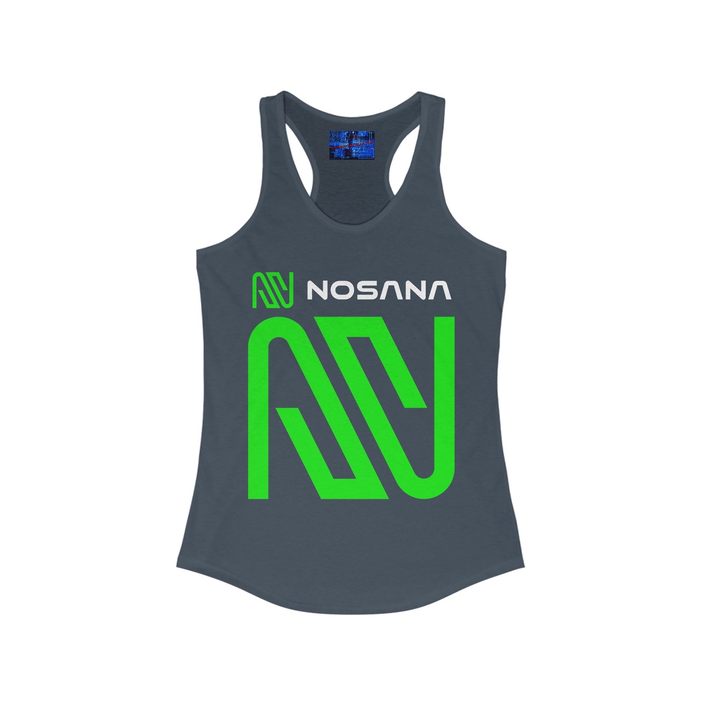 Nosana (NOS) Women's Racerback Tank Top by cypherpunkgear.com
