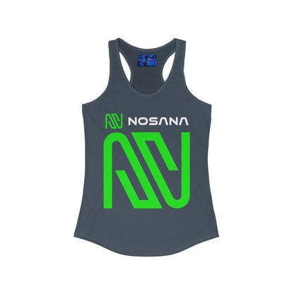 Nosana (NOS) Women's Racerback Tank Top by cypherpunkgear.com