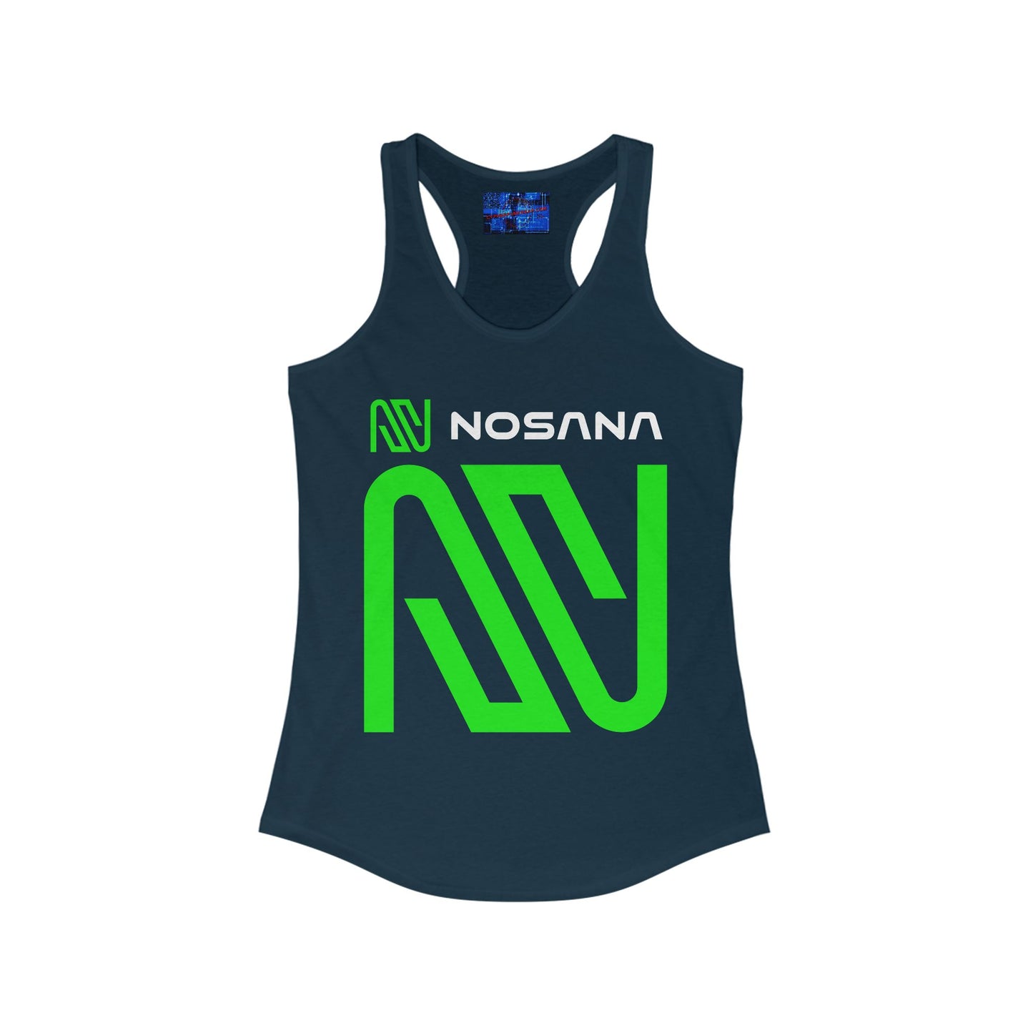 Nosana (NOS) Women's Racerback Tank Top by cypherpunkgear.com