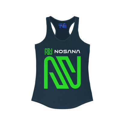 Nosana (NOS) Women's Racerback Tank Top by cypherpunkgear.com