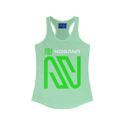 Nosana (NOS) Women's Racerback Tank Top by cypherpunkgear.com