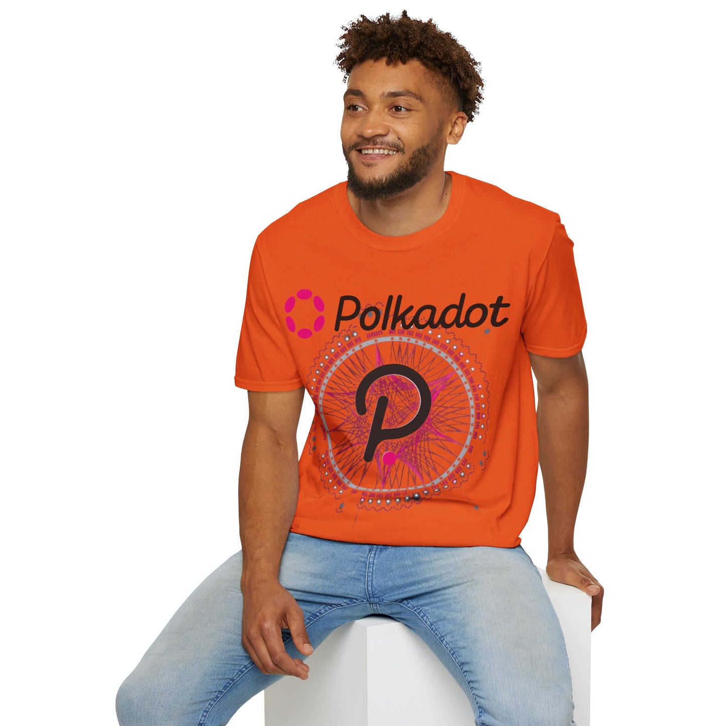 Polkadot (DOT) LTcolors Unisex T-Shirt by cypherpunkgear