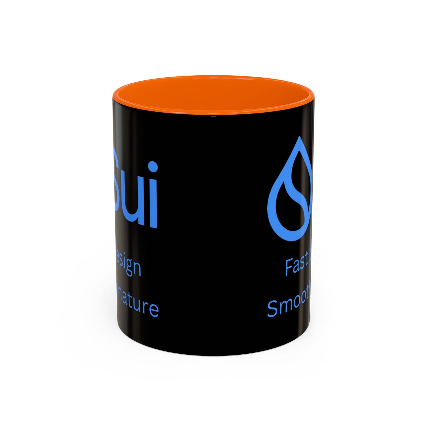SUI Black Accent Mug by cypherpunkgear.com