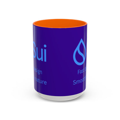 SUI Purple Accent Mug by cypherpunkgear.com