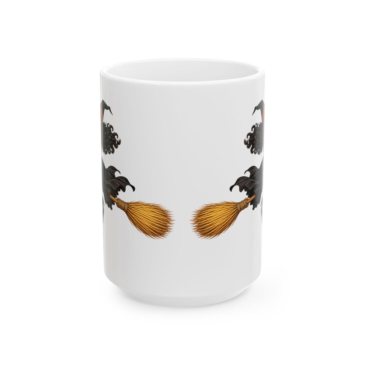 Velvet Vex White Mug by CreepyCrafts.boo