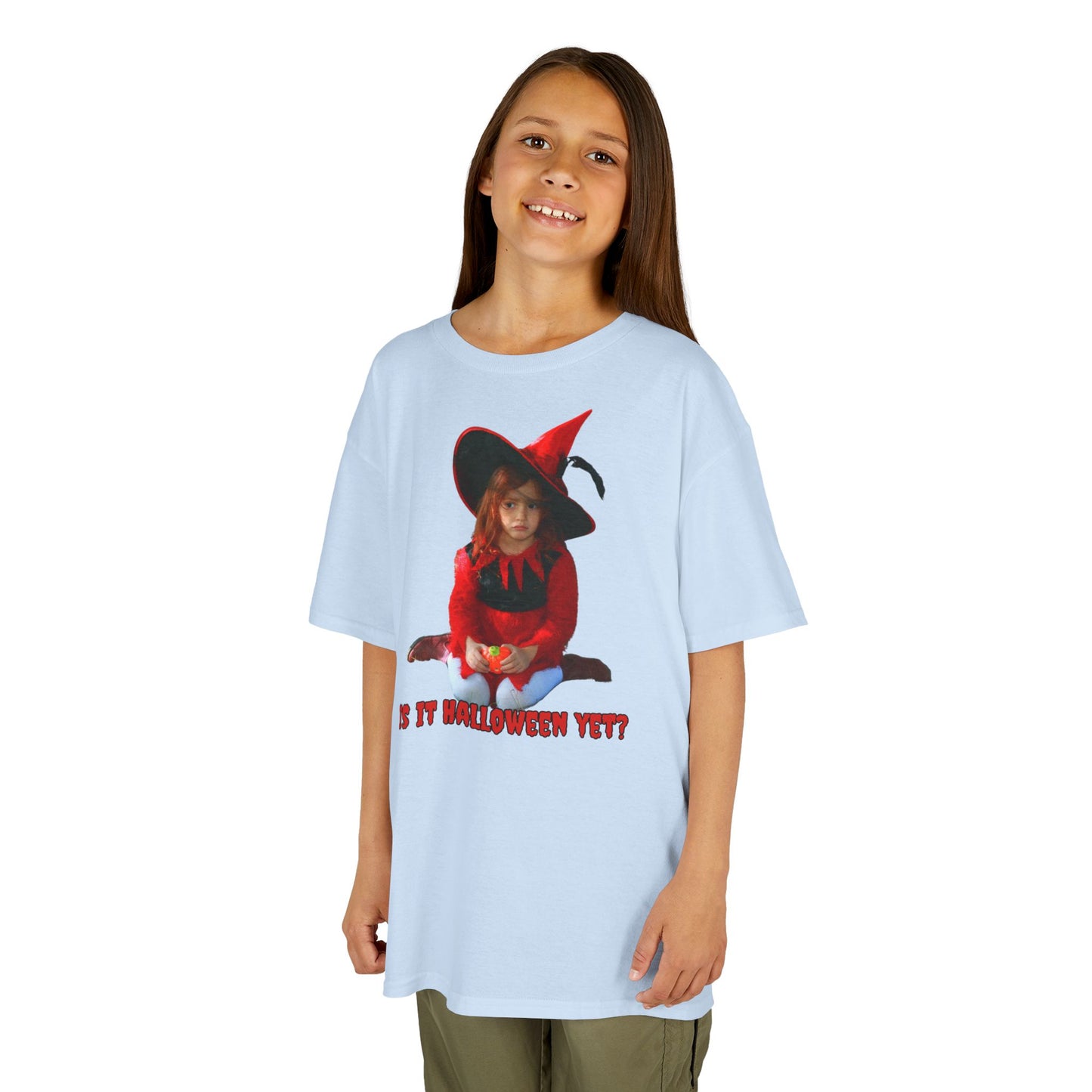 Is it Halloween yet? Kids Heavy Cotton™ Tee by CreepyCrafts.boo