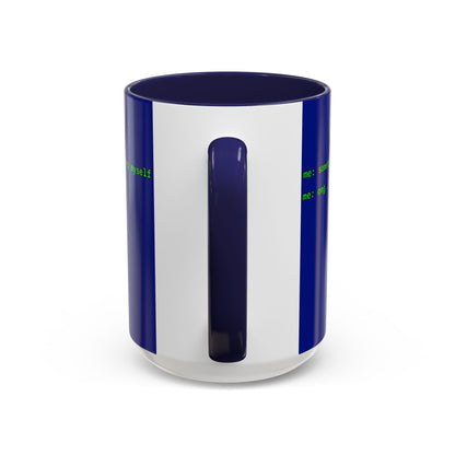 Sometimes I talk to myself - me: omg...same Blue Accent Mug by cypherpunkgear.com