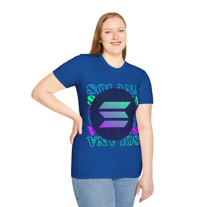 Solana, Solana, Solana (SOL) Dark colors Unisex T-Shirt by cypherpunkgear.com