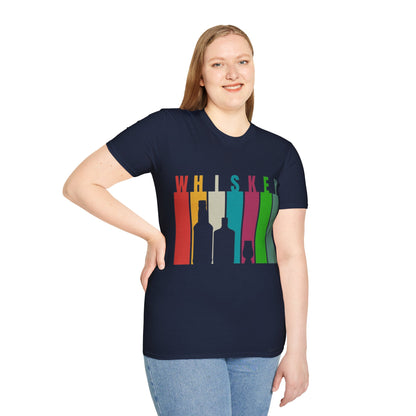 Whiskey spelled with an 'e' DKcolors Unisex T-Shirt by cypherpunkgear.com