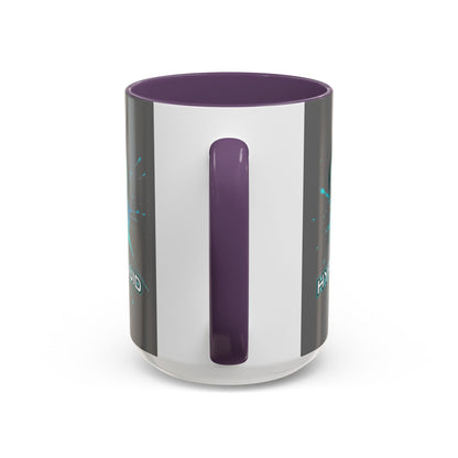 HYPE Drip Grey Accent Mug by cypherpunkgear.com