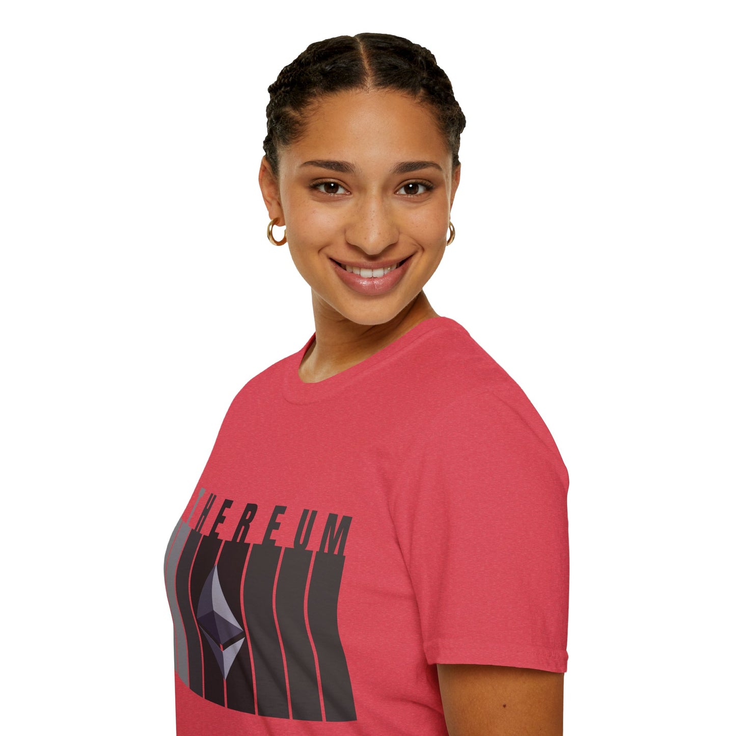 Ethereum (ETH) LTcolors Unisex T-Shirt by cypherpunkgear.com