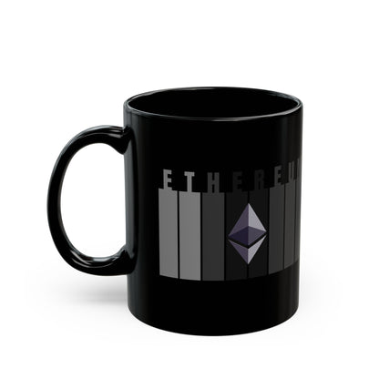 Ethereum (ETH) Black Mug by cypherpunkgear