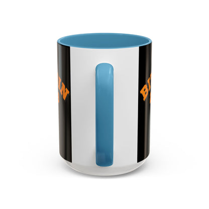 Bitcoin 2009 Black Accent Mug by cypherpunkgear.com