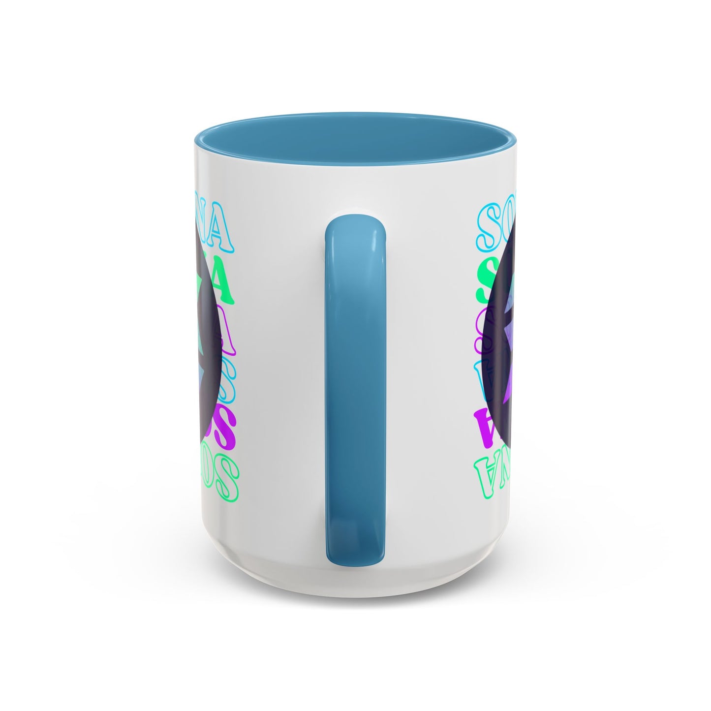 Solana, Solana, Solana (SOL) Accent Mug by cypherpunkgear.com