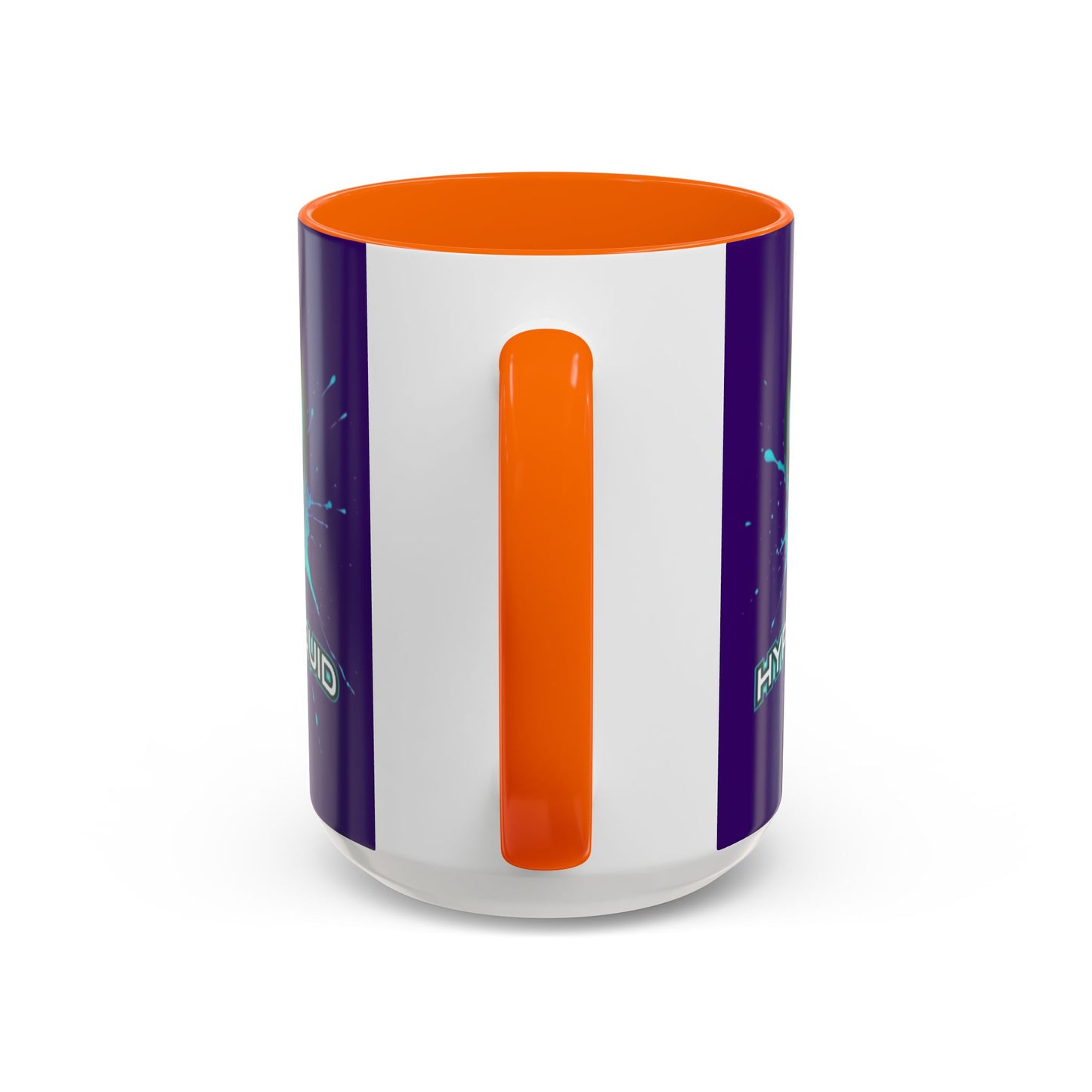 HYPE Drip Dark Purple Accent Mug by cypherpunkgear.com