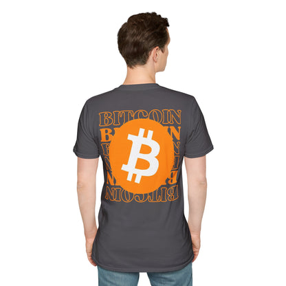 2-sided, Bitcoin, Bitcoin, Bitcoin (BTC) Dark colors Unisex T-Shirt by cypherpunkgear.com
