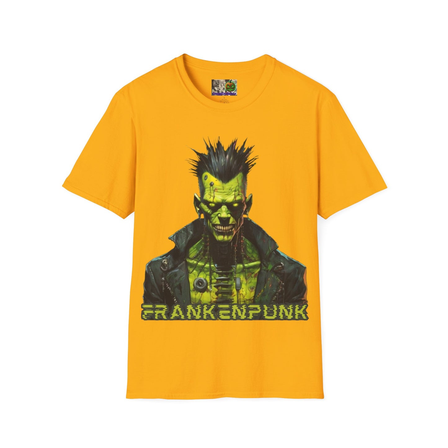 Frankenpunk Light colors Unisex T-Shirt by CreepyCrafts.boo