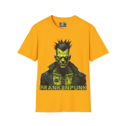 Frankenpunk Light colors Unisex T-Shirt by CreepyCrafts.boo