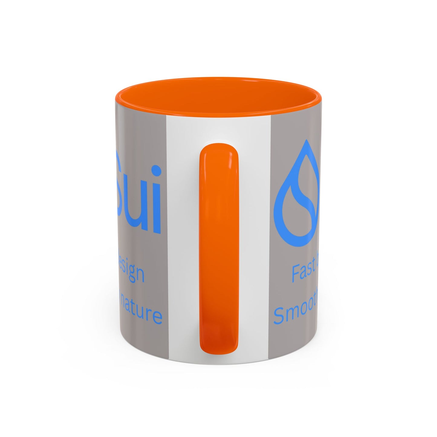 SUI Grey Accent Mug by cypherpunkgear.com