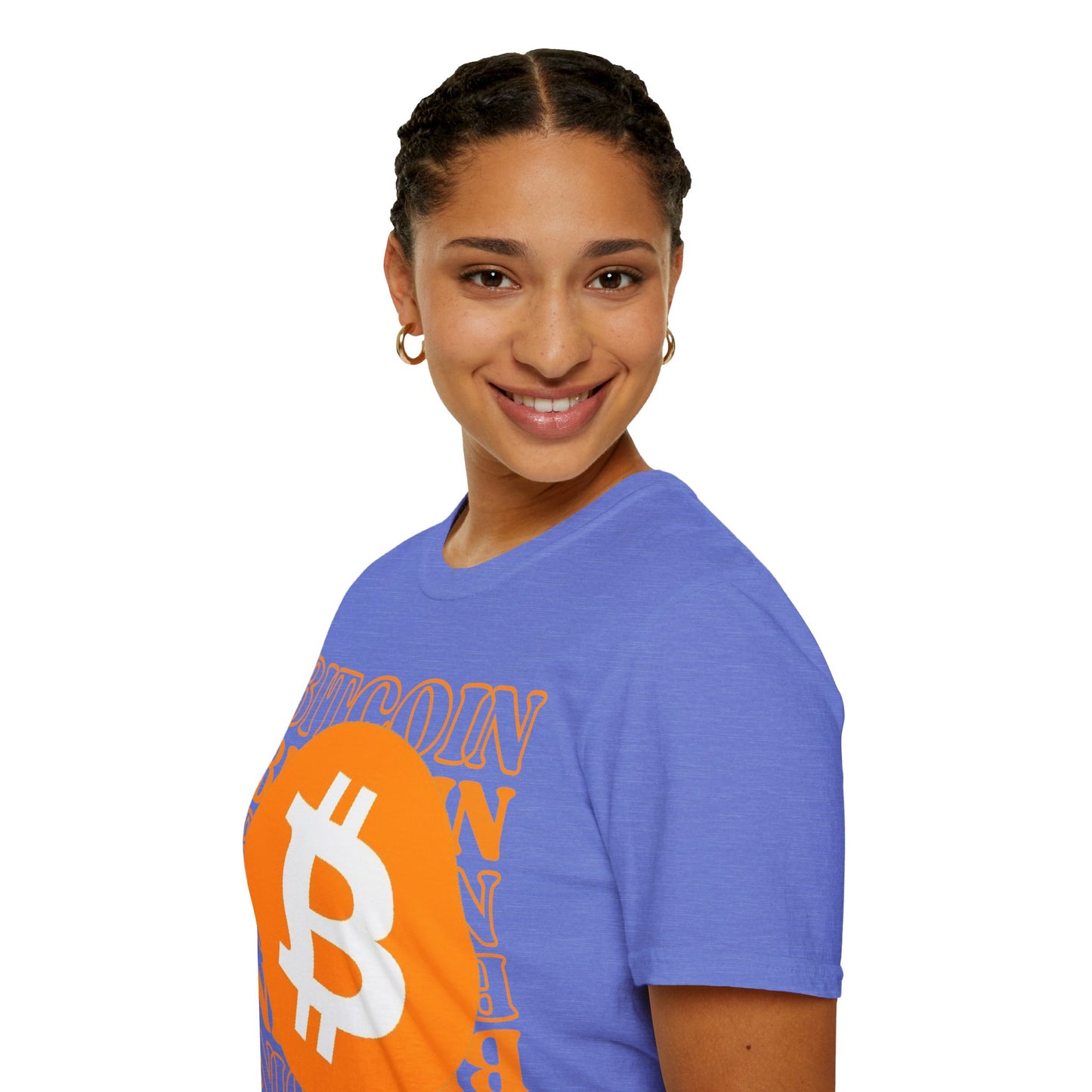 Bitcoin Bitcoin Bitcoin (BTC) LTcolors Unisex T-Shirt by cypherpunkgear