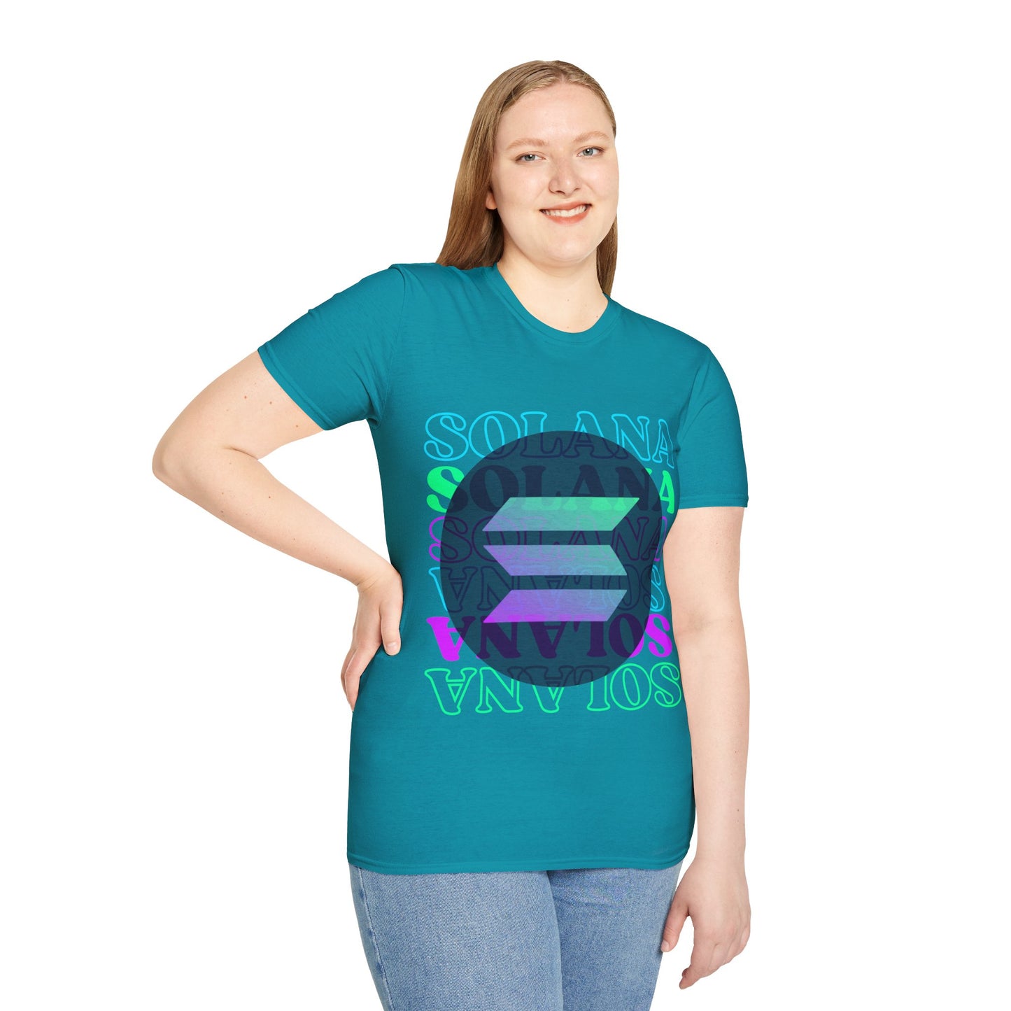 Solana, Solana, Solana (SOL) Dark colors Unisex T-Shirt by cypherpunkgear.com