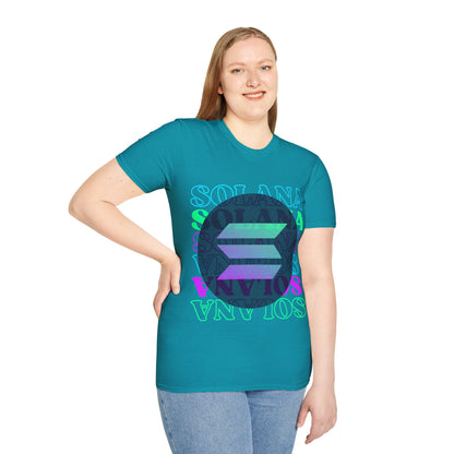 Solana, Solana, Solana (SOL) Dark colors Unisex T-Shirt by cypherpunkgear.com