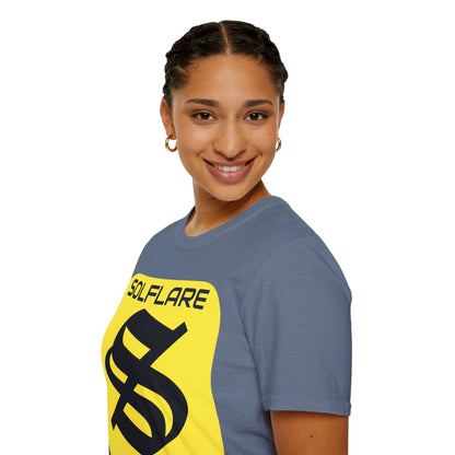 SolflareLogo Dark colors Unisex T-Shirt by cypherpunkgear.com