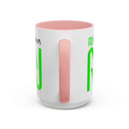 Nosana (NOS) Accent Mug by cypherpunkgear