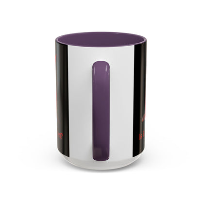 Is it Samhain yet? Black Accent Mug by CreepyCrafts.boo