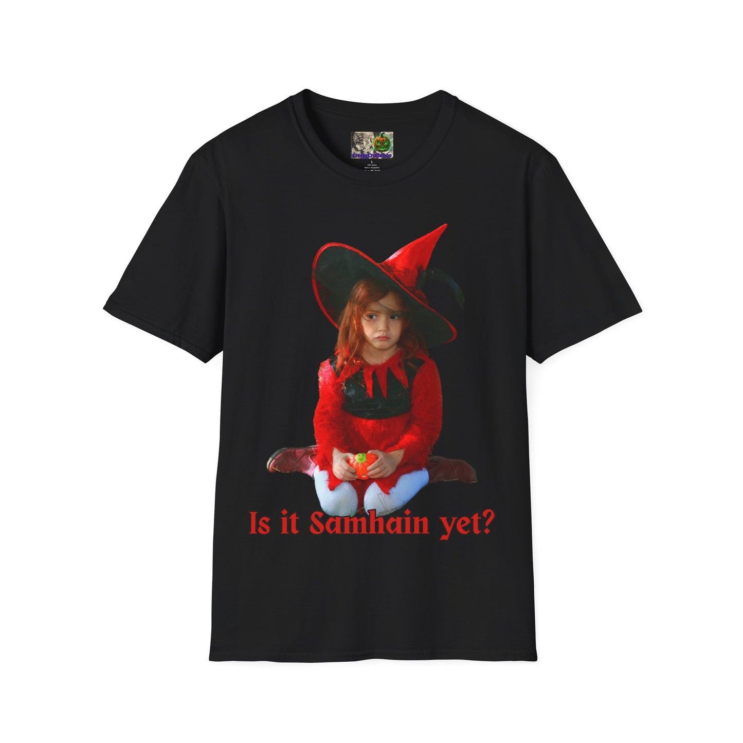Is it Samhain yet? Dark colors Unisex T-Shirt by CreepyCrafts.boo