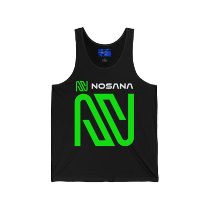 Nosana (NOS) Unisex Jersey Tank Top by cypherpunkgear.com