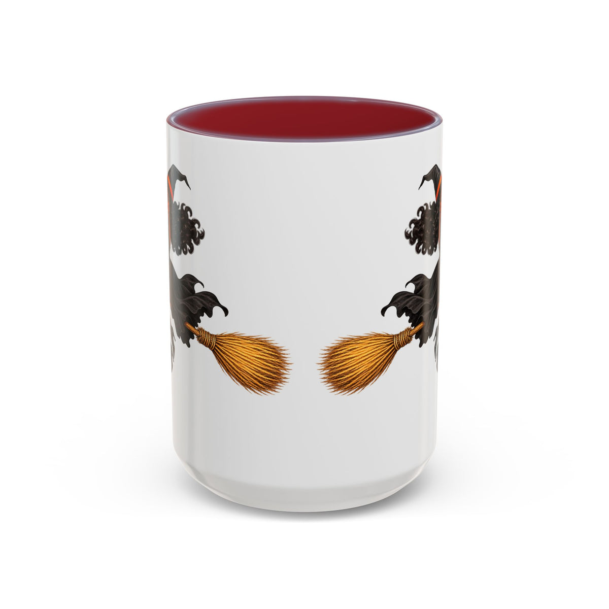 Velvet Vex White Accent Mug by CreepyCrafts.boo