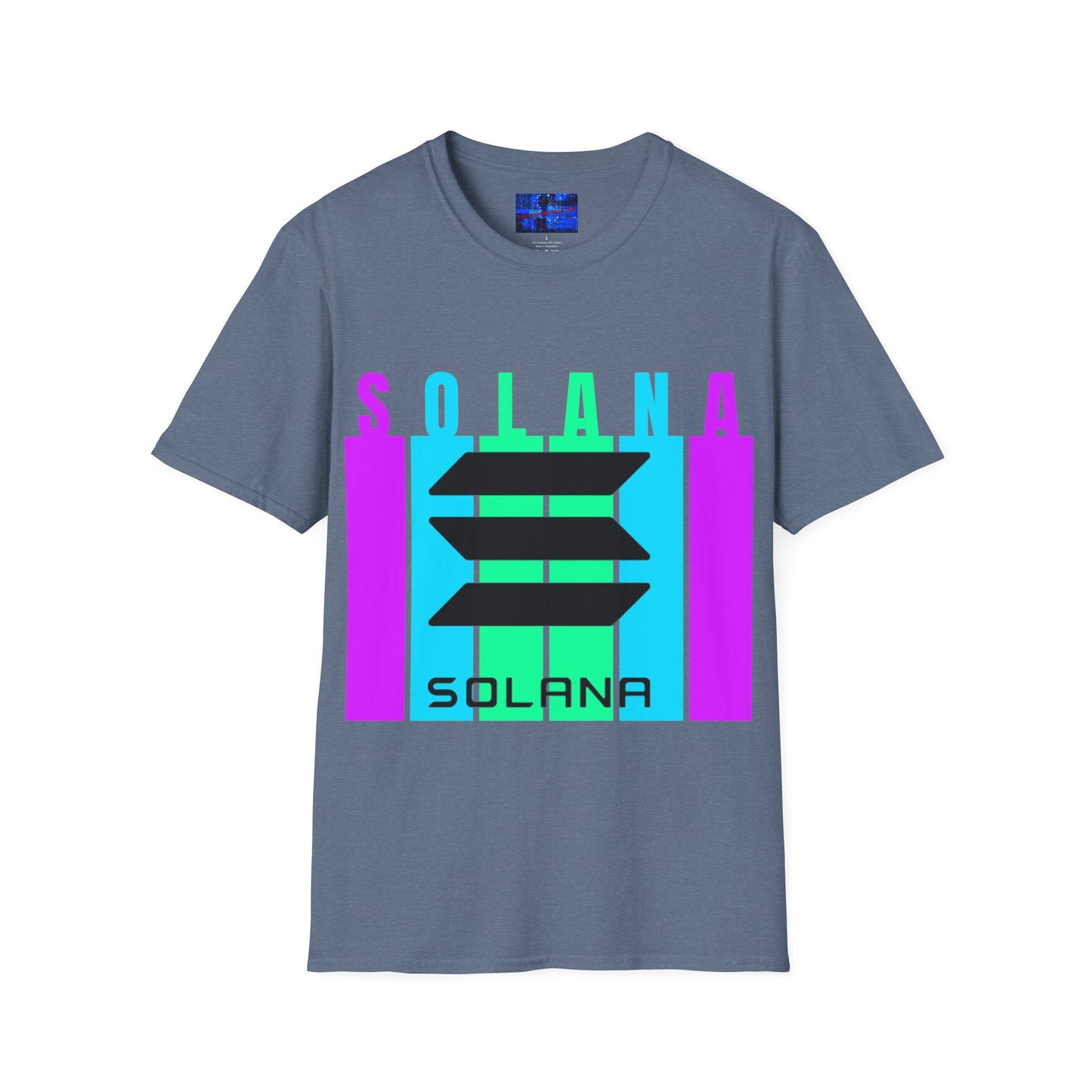 Solana (SOL) Freedom DKcolors Unisex T-Shirt by cypherpunkgear.com
