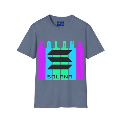 Solana (SOL) Freedom DKcolors Unisex T-Shirt by cypherpunkgear.com