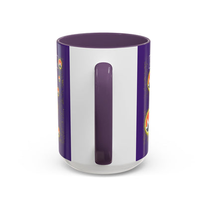 Monero (XMR) don't assume your freedoms are assured Purple Accent Mug by cypherpunkgear.com