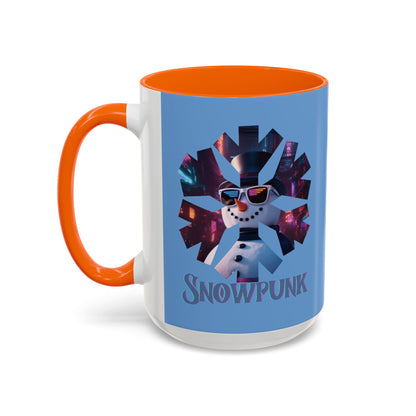 Snowpunk Accent Mug by cypherpunkgear.com