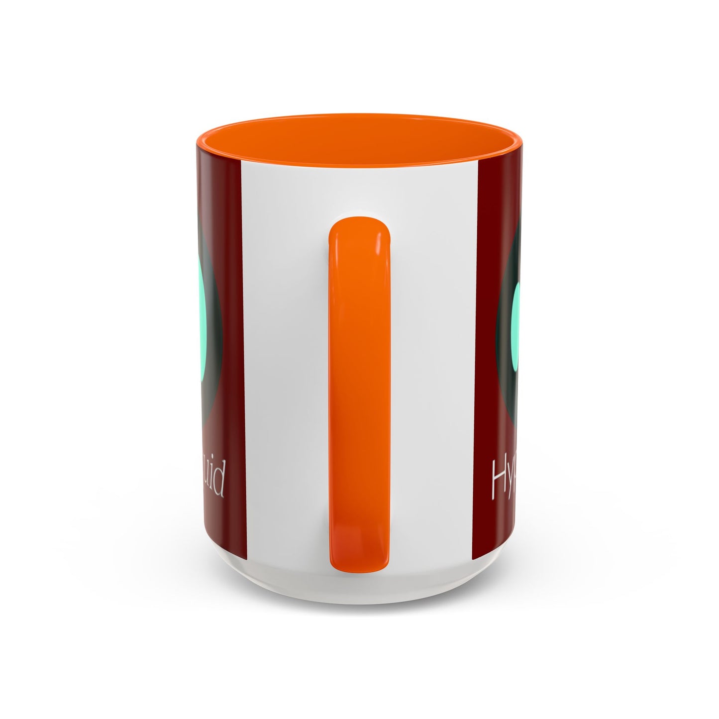 Hyperliquid White font Red Accent Mug by cypherpunkgear.com