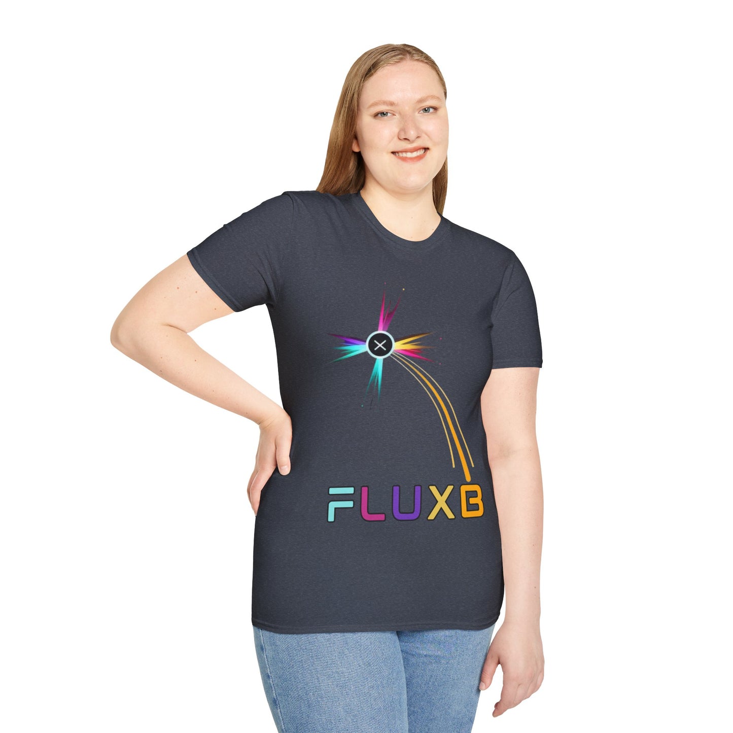 FluxBeam (FLUXB) Dark colors Unisex T-Shirt by cypherpunkgear.com