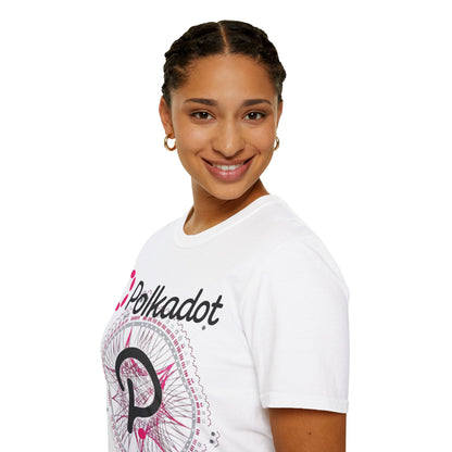 Polkadot (DOT) Light colors Unisex T-Shirt by cypherpunkgear.com