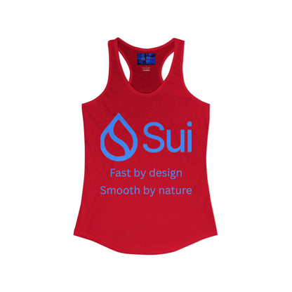 SUI Women's Racerback Tank Top by cypherpunkgear.com